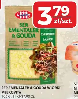 Top Market Ser ementaler & gouda wiórki mlekovita oferta