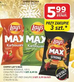 Top Market Chipsy lay's max oferta