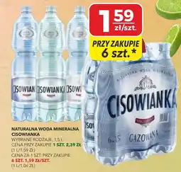Top Market Naturalna woda mineralna cisowianka oferta