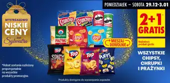 Chipsy, chrupki i prażynki