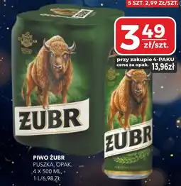 Top Market Piwo żubr oferta