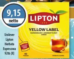 DUO-TES Unilever Lipton Herbata Expresowa oferta