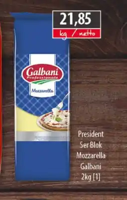 DUO-TES President Ser Blok Mozzarella Galbani oferta
