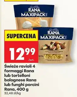 Biedronka Świeże ravioli 4 formaggi oferta