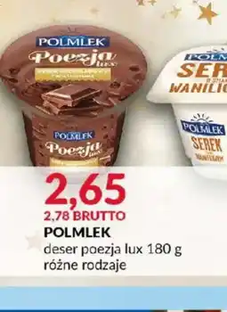 Eurocash Polmlek deser Poezja lux oferta