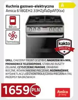 Kakto Kuchenka gazowo-elektryczna Amica oferta
