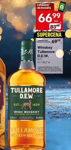 Delikatesy Centrum Whiskey Tullamore Dew oferta