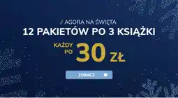 Publio Agora na święta 12 pakietów po 3 książki oferta