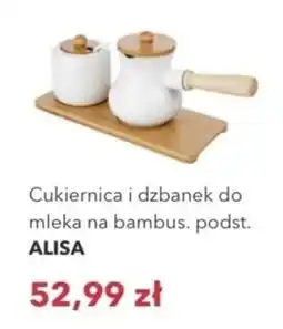 Nela Cukiernica i dzbanek do mleka na bambus. podst. ALISA oferta