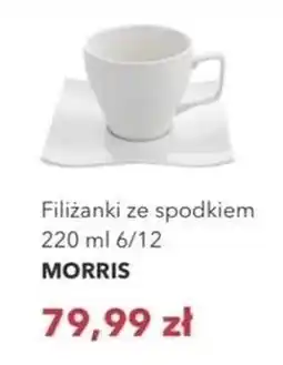 Nela Filiżanki ze spodkiem MORRIS oferta