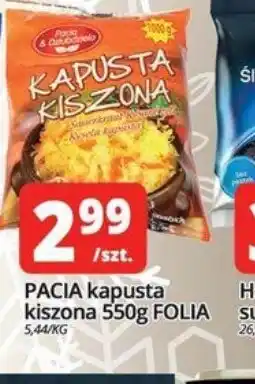 PACIA kapusta kiszona