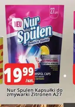 Szyneczka Nur Spulen Kapsułki do zmywarki oferta