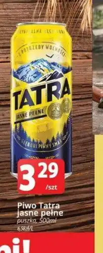 Szyneczka Piwo Tatra jasne pełne oferta
