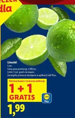 Lidl Limetka 1 szt oferta