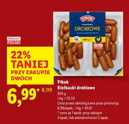 Lidl Kiełbaski drobiowe oferta