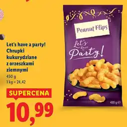 Lidl Chrupki kukurydziane z orzeszkami ziemnymi oferta