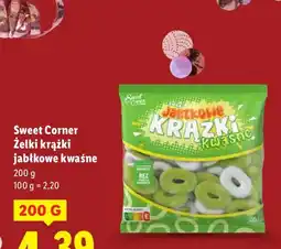 Lidl Żelki krążki jabłkowe kwaśne oferta