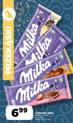 Netto Czekolada Milka (różne rodzaje) oferta