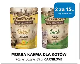AquaelZOO Mokra karma dla kotów Carnilove oferta