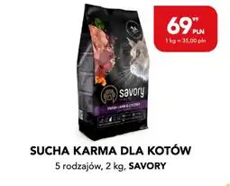 AquaelZOO Sucha karma dla kotów Savory oferta