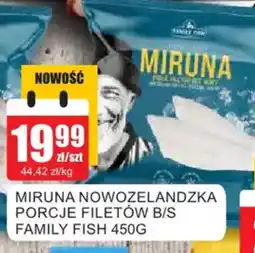 Bingo Dorsz Czarniak Filet SHPFamily Fish Miruna Nowozelandzka oferta