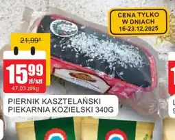 Bingo Piekarnia Kozielski Piernik Kasztelański oferta