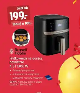 Jula Frytkownica na gorące powietrze Russell Hobbs 4,3 l 1300 W oferta