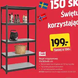 Jula Regał magazynowy 91x183x46 cm Hard Head oferta