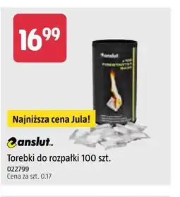 Jula Torebki do rozpałki 100 szt oferta