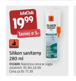 Jula Silikon sanitarny 280 ml oferta