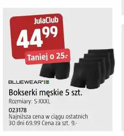 Jula Bokserki męskie 5 szt. Rozmiary: S-XXXL oferta