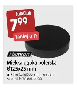 Jula Miękka gąbka polerska Ø125x25 mm oferta
