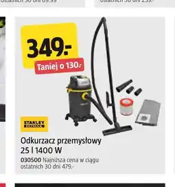 Jula Odkurzacz przemysłowy 25 l 1400 W oferta