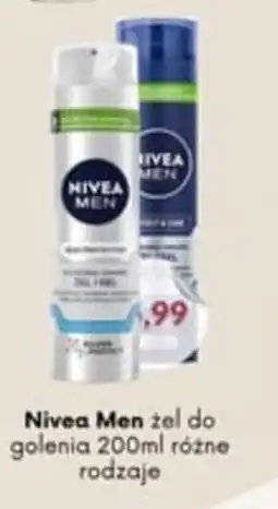 Astor Nivea Men żel do golenia oferta