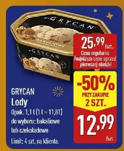 ALDI Lody Grycan Bakaliowe oferta