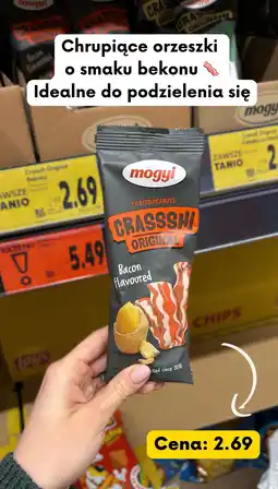Kaufland Orzeszki ziemne w panierce o smaku bekonu oferta