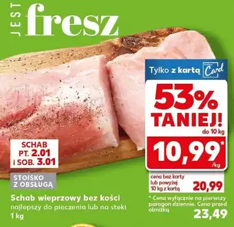 Schab wieprzowy bez kości