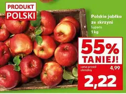 Kaufland Polskie jabłka ze skrzyni luzem oferta
