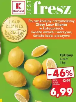 Kaufland Cytryny luzem oferta