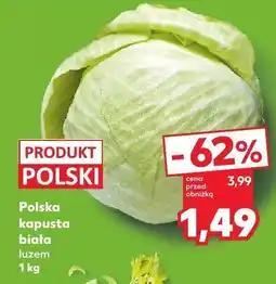 Kaufland Kapusta biała luzem oferta