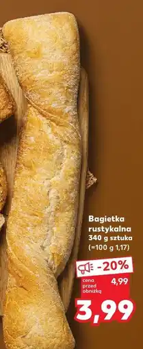 Kaufland Bagietka rustykalna oferta