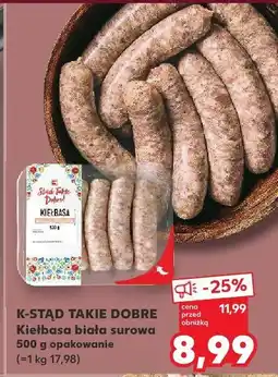 Kaufland Kiełbasa biała surowa oferta
