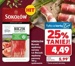 Kaufland Boczek surowy, wędzone oferta