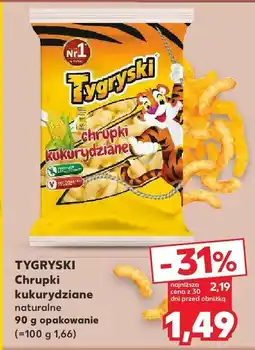 Kaufland Chrupki kukurydziane naturalne oferta