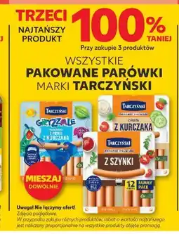 Kaufland TARCZYŃSKI Pakowane parówki (różne rodzaje) oferta
