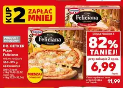 Kaufland DR. OETKER Pizza Feliciana (produkt mrożony) 360-315g oferta