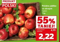 Kaufland Polskie jabłka ze skrzyni 1 kg oferta