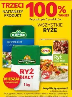 Kaufland KUPIEC/CENOS Ryż (różne rodzaje) 1 kg oferta