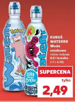 Kaufland Kubuś Waterrr Woda smakowa oferta