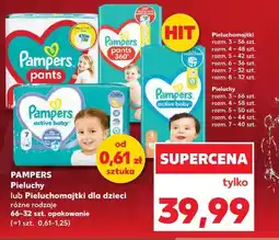 Kaufland Pampers Pieluchy lub Pieluchomajtki dla dzieci oferta